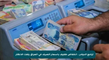 تراجع الدولار.. انخفاض طفيف بأسعار الصرف في العراق يلفت الأنظار